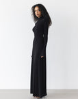 The stunning! “black calla" dress