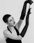 Tulle gloves "ADORE" 50cm