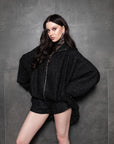 tweed bomber "achlyos"