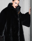 MAXI FUR coat "panther"