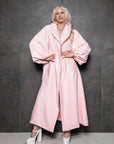 pink monema coat