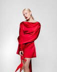 Mini RED DRESS "portree"
