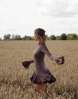 Coral dress