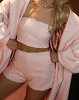 pink monema shorts