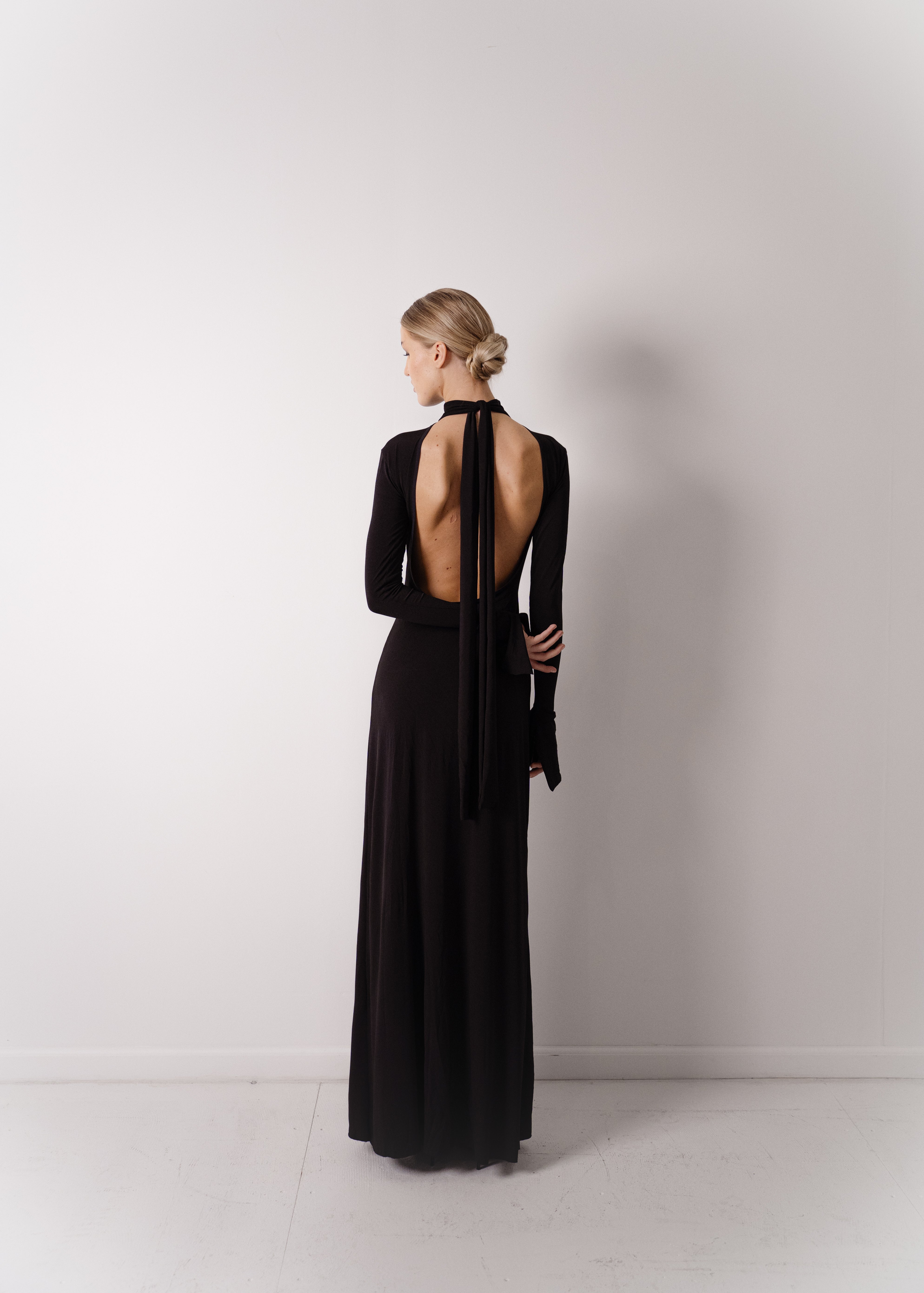 Backless Calla Dress - Handmade in Latvia | Studio MX Design