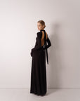 open back "black calla" dress!!!
