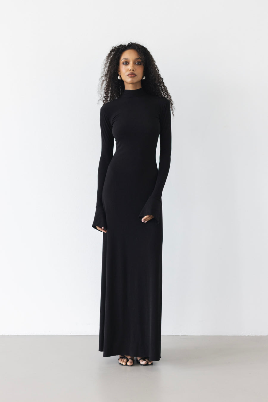 thetoe Calla Dress black Sサイズ The stunning! “black calla
