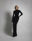 The stunning!  “black calla" dress
