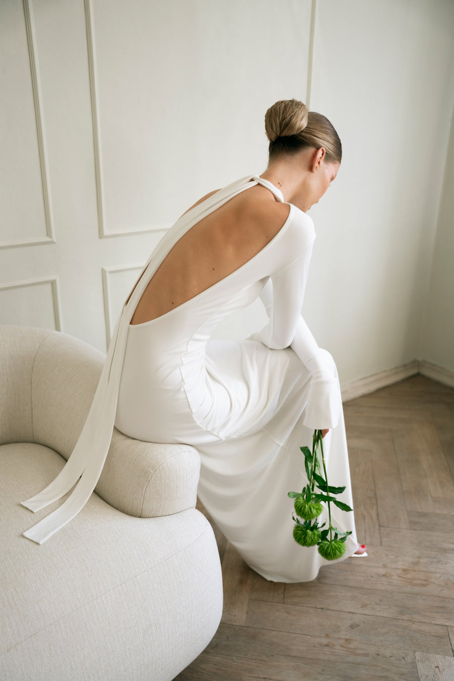 The gorgeous "white calla" dress.
