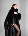 MAXI FUR coat "panther"