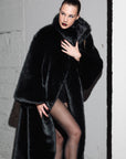 MAXI FUR coat "panther"