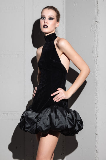 mini VELVET dress