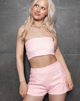 pink monema shorts