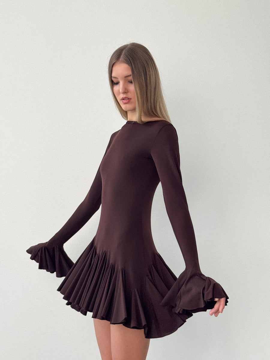 Coral dress