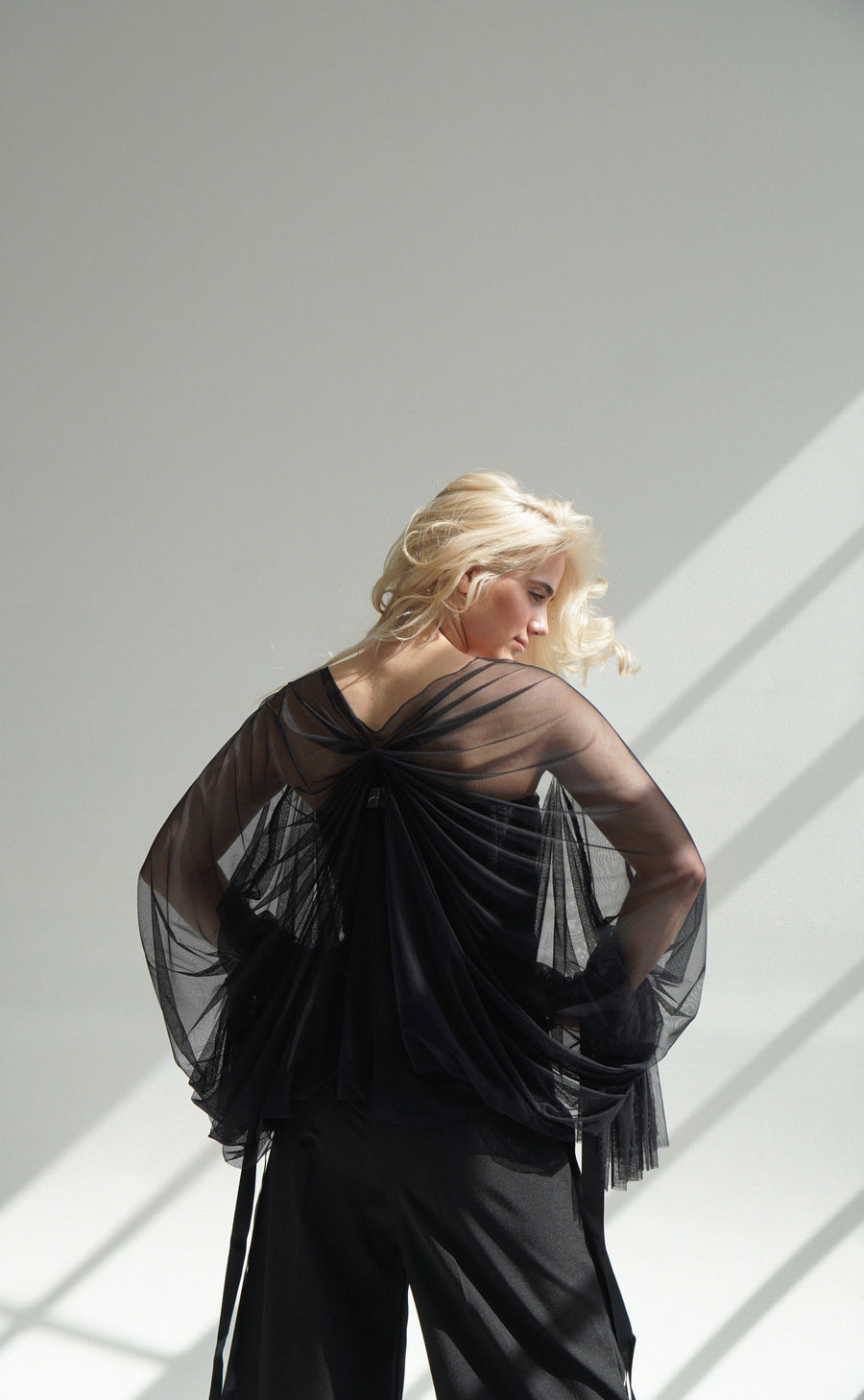 NEW ⎯Tulle cardigan
