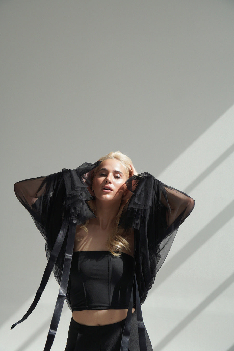 NEW ⎯Tulle cardigan