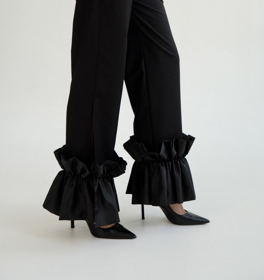 Pants "walking through flowers"