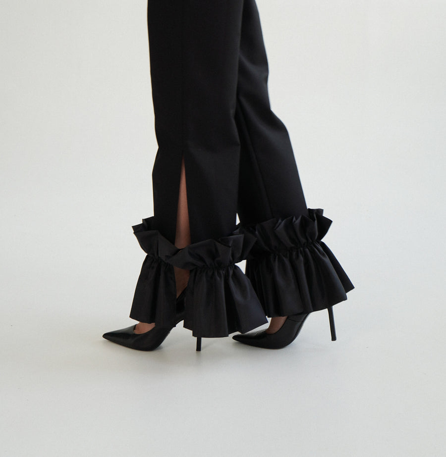 Pants "walking through flowers"
