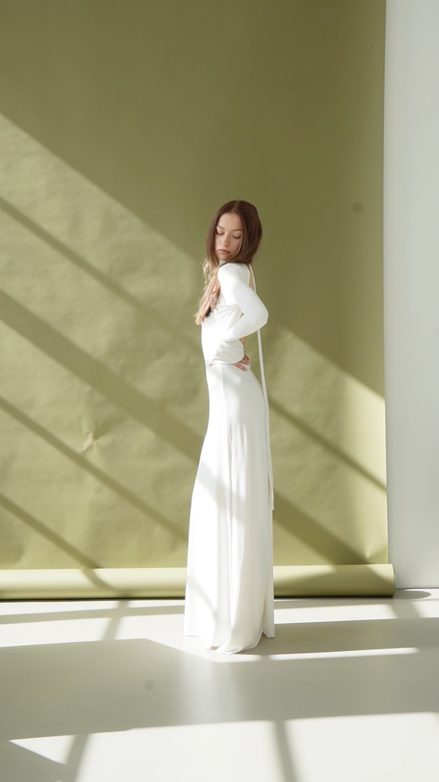 open back "white calla" dress!!!