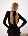 open back "black calla" dress!!!