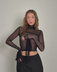 Tulle BOW top